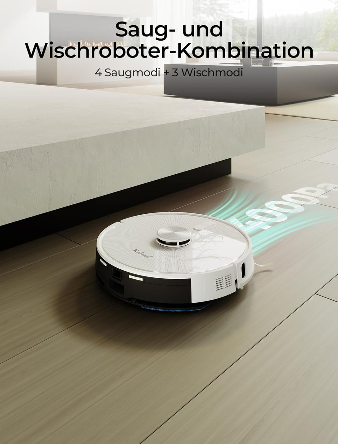 R10 Roboterstaubsauger mit Wischfunktion und Kartierung