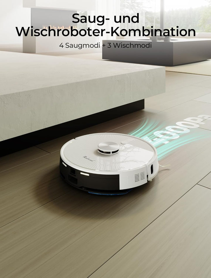 R10 Roboterstaubsauger mit Wischfunktion und Kartierung