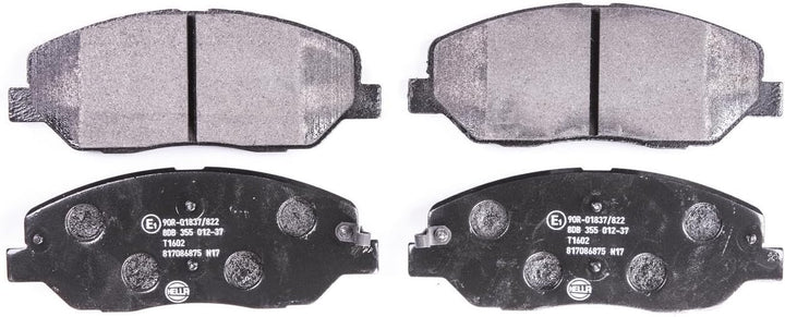 HELLA PAGID 8DB 355 012-371 Bremsbelagsatz - T1602 - Dicke/Stärke: 17.6mm - Bremssystem: Mando - mit