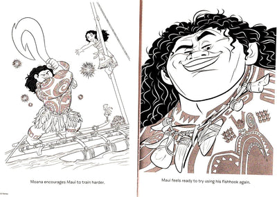 Disney - Moana - Gigantic Coloring & Activity Book - 200 Pages