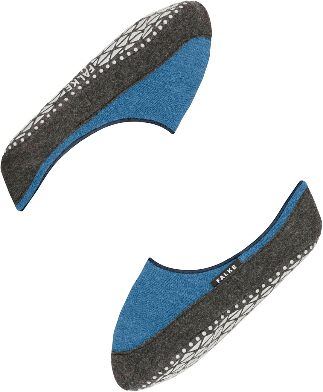 FALKE Herren Cosyshoe Invisible Stoppersocken rutschhemmende Noppen auf der Filzsohle Füsslinge komf