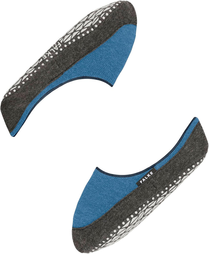 FALKE Herren Cosyshoe Invisible Stoppersocken rutschhemmende Noppen auf der Filzsohle Füsslinge komf