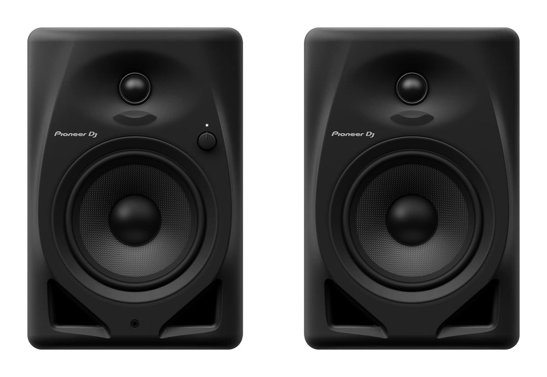 Pioneer DJ DM-50D 5 Desktopmonitorsystem (schwarz) One Size Single, Single