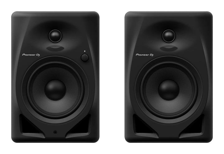 Pioneer DJ DM-50D 5 Desktopmonitorsystem (schwarz) One Size Single, Single