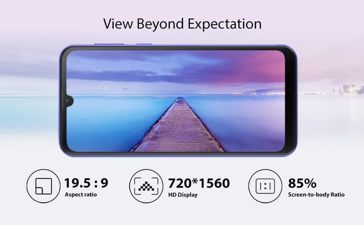 OSCAL C20 PRO Android 11 4G Smartphone Ohne Vertrag, Dual-SIM Handy, 6.08" HD+ Display, Unibody-Desi