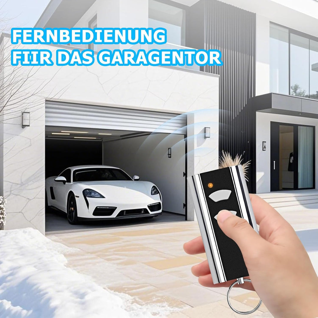 2 Stück Ersatz für Normstahl handsender, Garagentoröffner 433,92MHz 2 Kanäle, Kompatibel mit Normsta