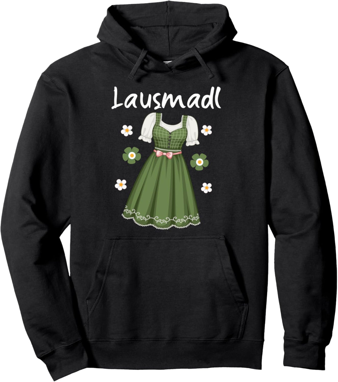 Lausmadl Oktoberfest Dirndl Tracht Ersatz Trachtshirt Wiesn Pullover Hoodie