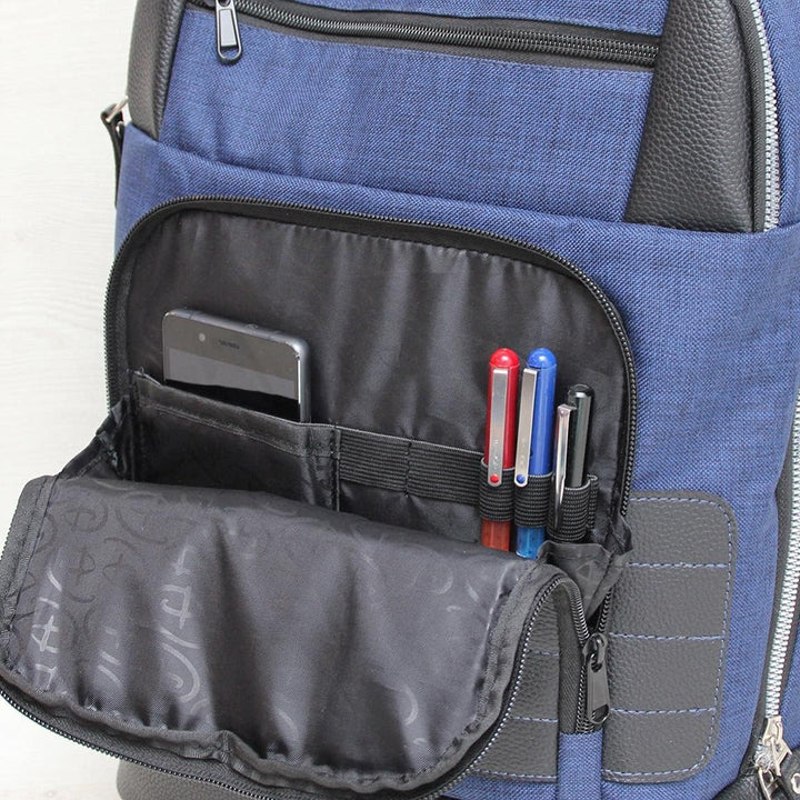 CERDÁ LIFE'S LITTLE MOMENTS - Mochila Casual Travel de Batman de Color Azul - Mochila 46 cm | Licenc