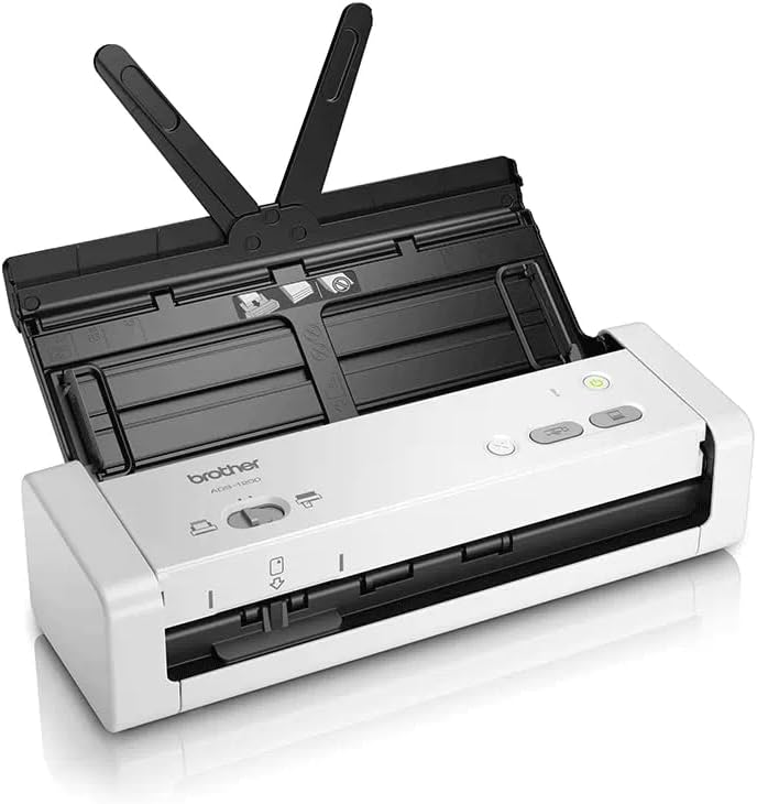 BROTHER ADS1200UN1 Doppelseitiger Scanner USB 2.0/3.0 1200 DPI 25 ppm
