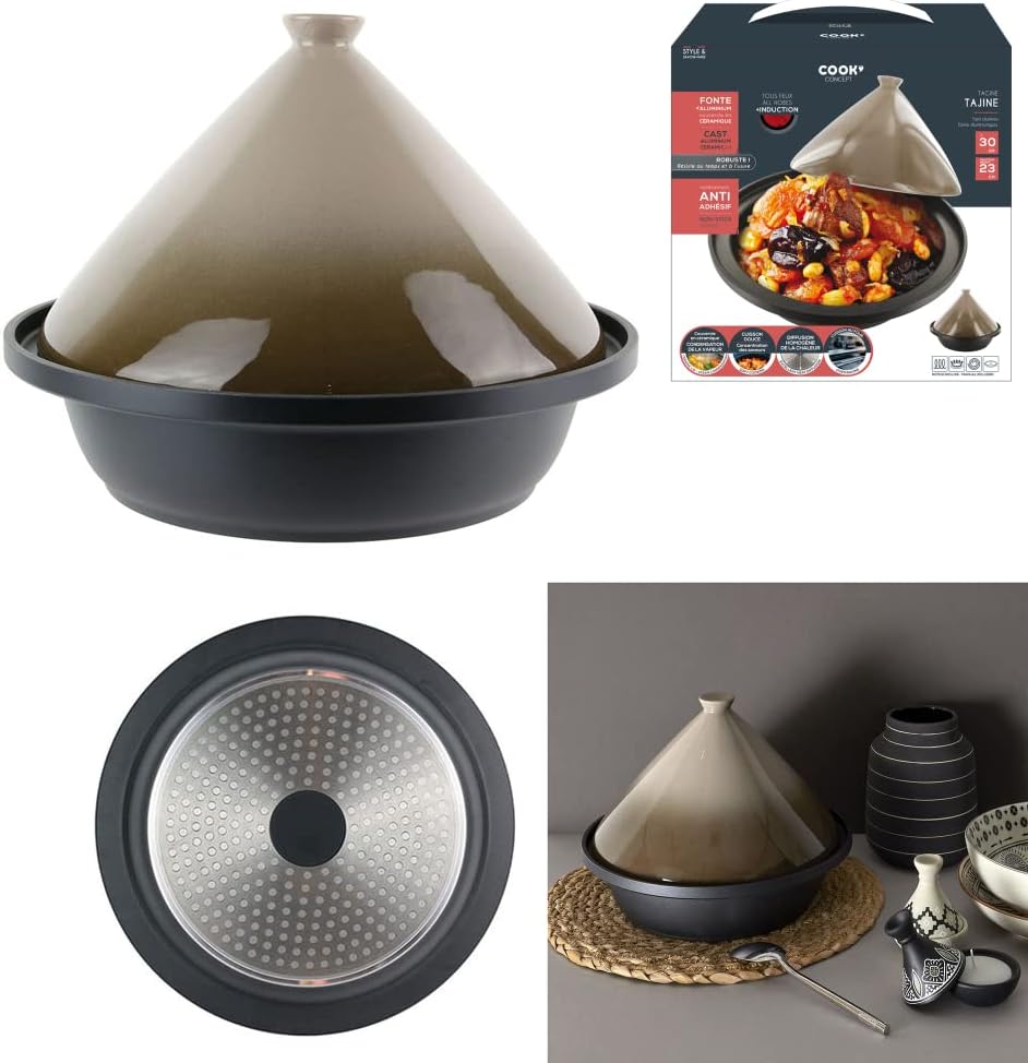 Induktion Tajine, Taupe