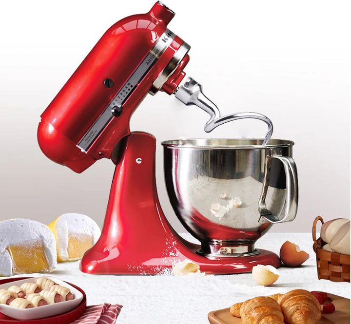 Spiralknethaken Edelstahl für KitchenAid 4,5–5 Quart Mittelgrosse Küchenmaschinen mit kippbarem Moto