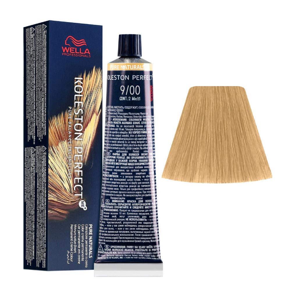 Wella Koleston Perfect Me+ Pure Naturals 9/00 60 ml (1er Pack), 9/00 60 ml (1er Pack)