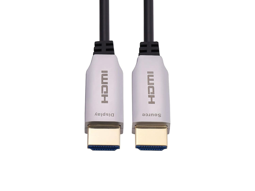 Tradebit - 8K HDMI Fibre Optic Cable 15M HDMI 2.1 48Gbps 8K @ 60Hz 4K @ 120Hz Dynamic HDR/eARC/HDCP