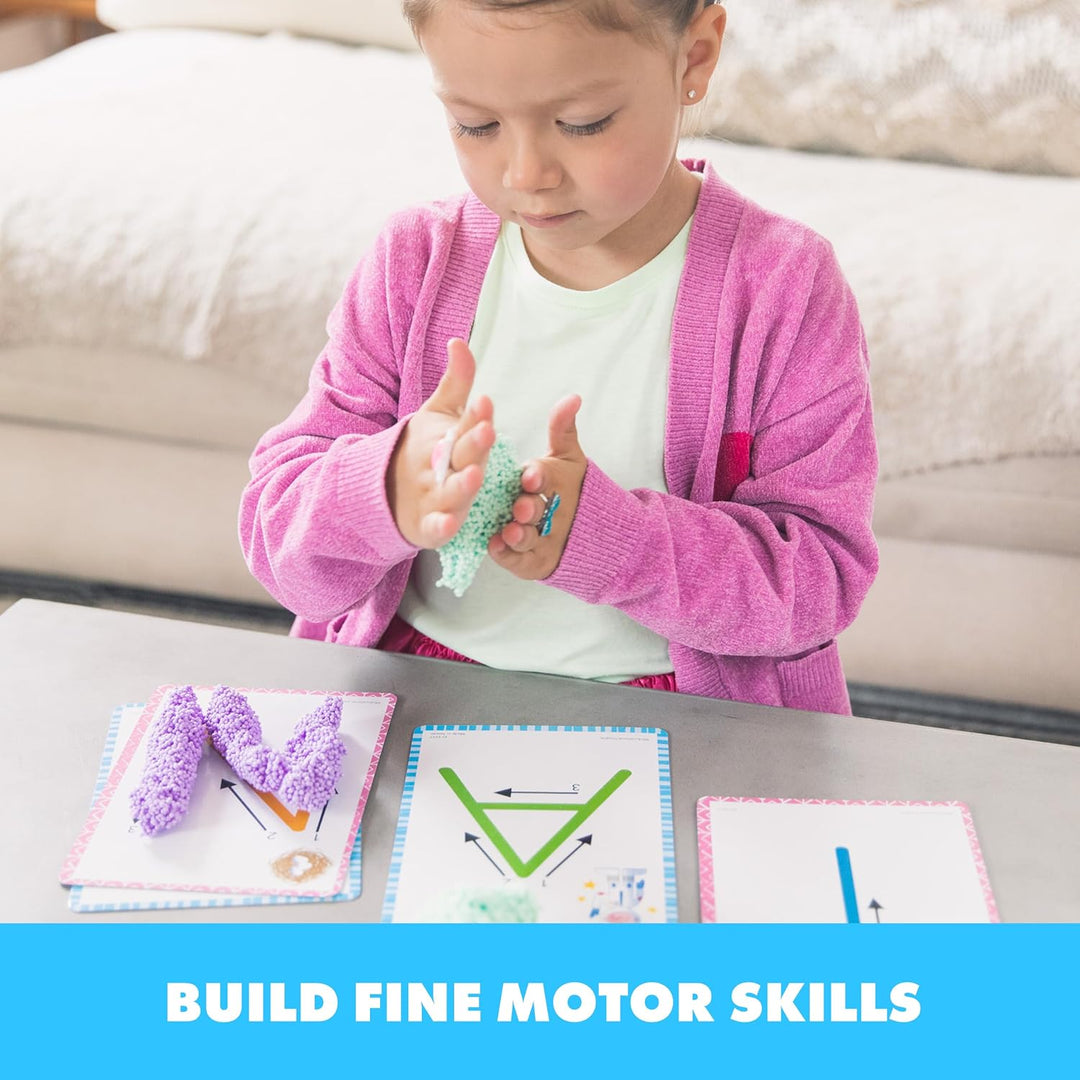 Learning Resources Playfoam Shape &amp; Learn Alphabet-Set, Kinder ab 3 Jahren, Buchstaben lernen, Feinm