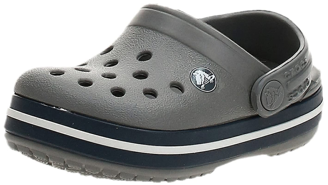Crocs Crocband Clogs – Unisex Kinder Clogs – Leichtes und langlebiges Design – Navy/Rot – Grösse 20-