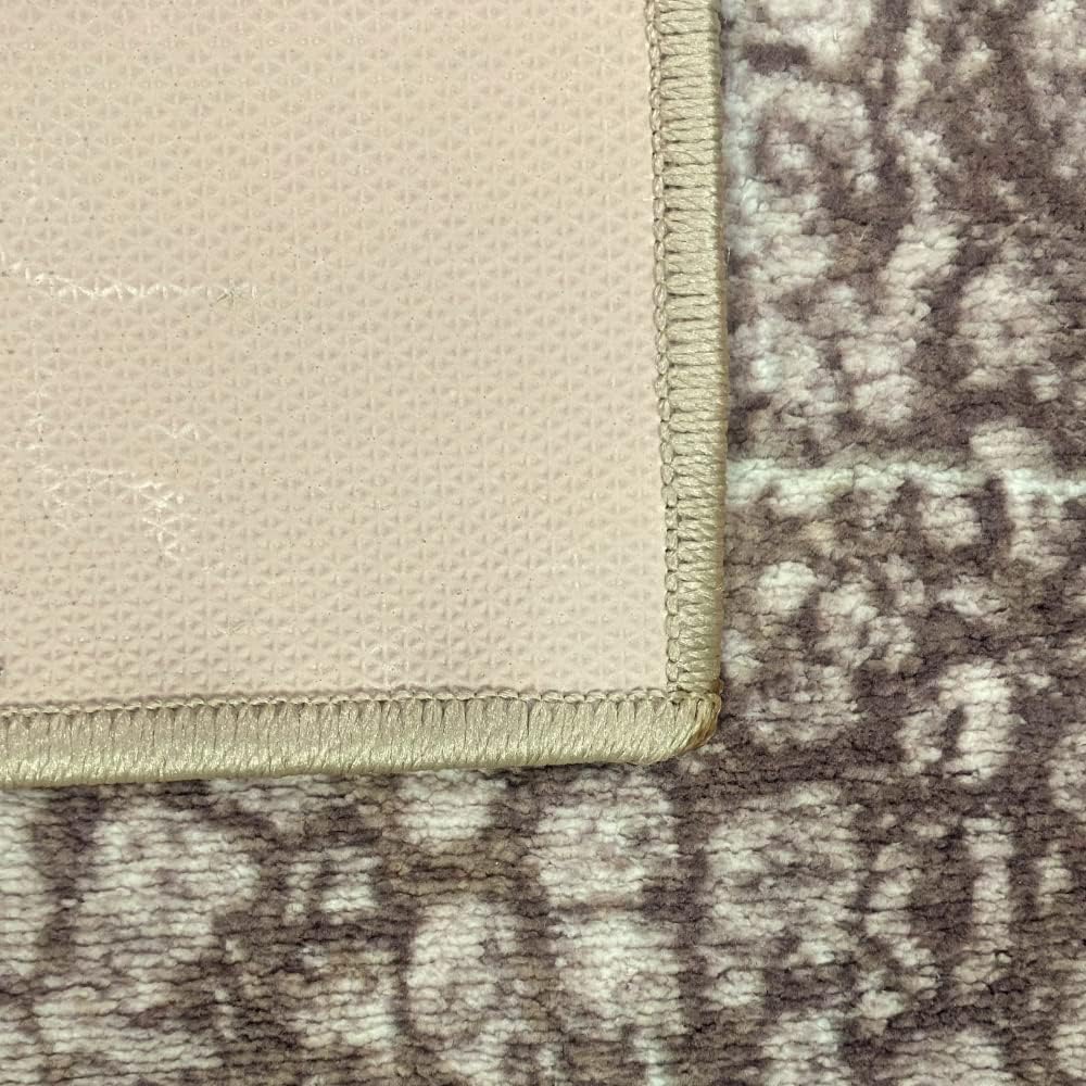 Teppich-Traum Moderner Dielen Designerteppich mit dezenten Farben abstrakt Gemustert in beige, Gröss