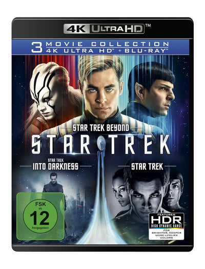 Star Trek - 3-Movie Collection (4K Ultra-HD) (3 Blu-ray 4K) (+ 3 Blu-ray 2D), 4K