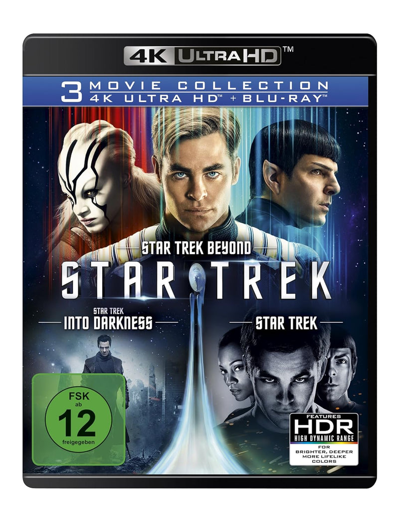 Star Trek - 3-Movie Collection (4K Ultra-HD) (3 Blu-ray 4K) (+ 3 Blu-ray 2D), 4K