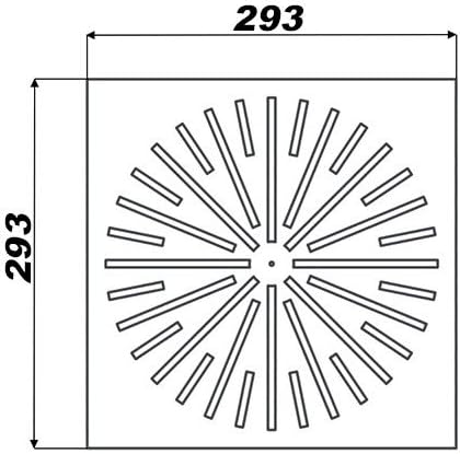Dralldurchlass dalap® AMS12 für Plenum Box