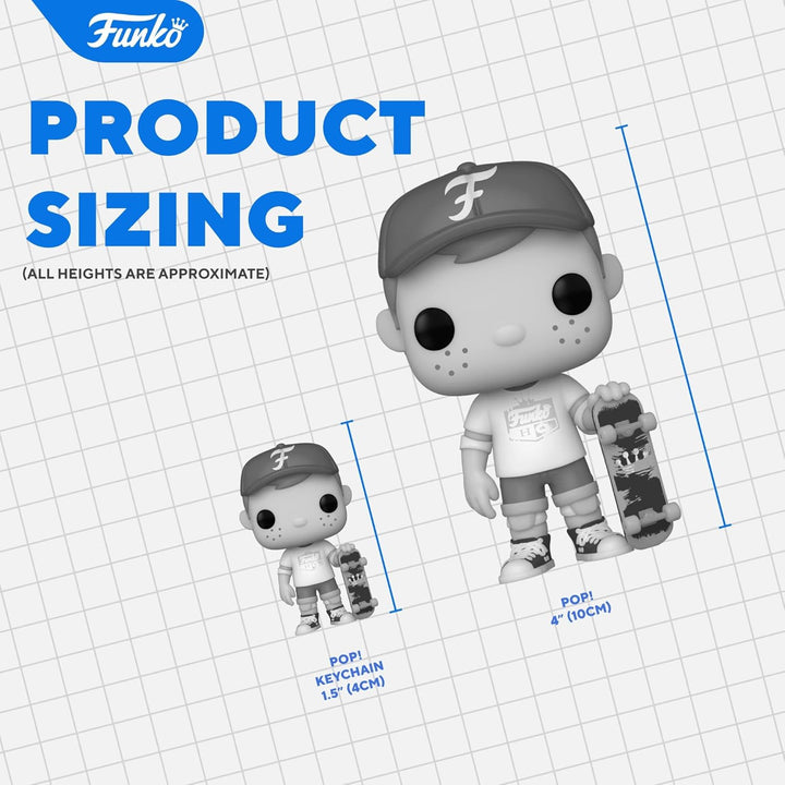Funko Pop! Keychain: The Marvels - Captain Marvel - Neuartiger Schlüsselanhänger - Vinyl-Minifigur Z