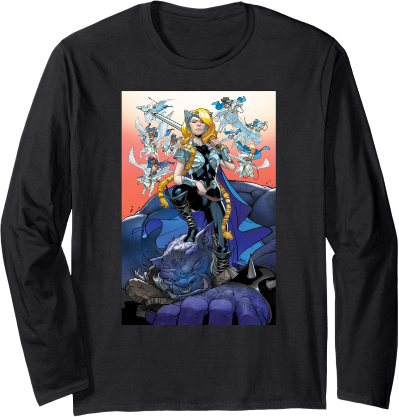 Marvel War of the Realms Freyja Langarmshirt