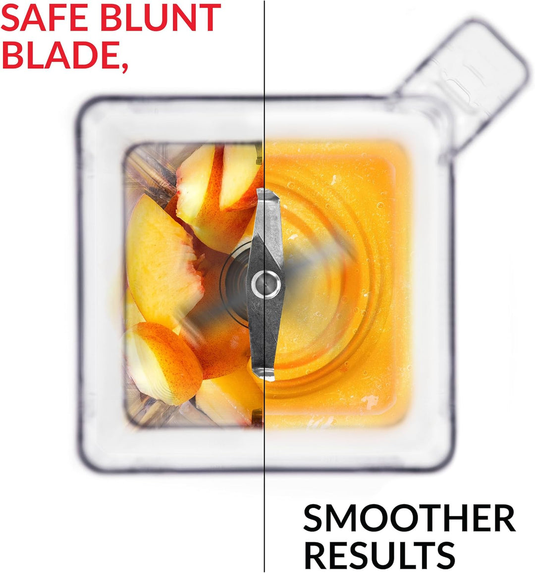 Blendtec 40-642-50 Mini WildSide Jar Behälter, 1.3 L, Transparent Mini-Glas von WildSide, Mini-Glas
