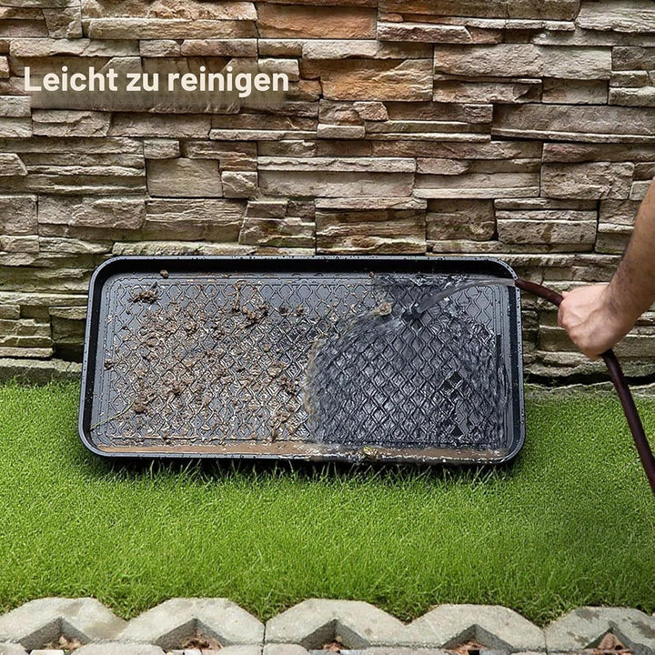 3 Stück Schuhabtropfschale Schuhmatte Ablage,Schuhablage Schuhabtropfschale,Schuhwanne 76x38x3cm Mit