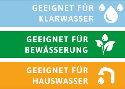 T.I.P. Hauswasserwerk Edelstahl mit Vorfilter (4.350 l/h Fördermenge, 50 m Förderhöhe, 5,0bar Druck,