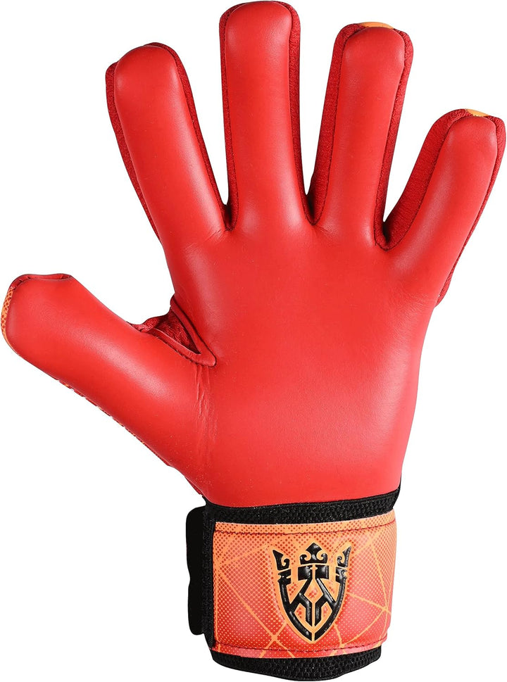 Keeperking Torwarthandschuhe Erwachsene Kinder Jugend mit und ohne Fingerschutz Fussballhandschuhe a