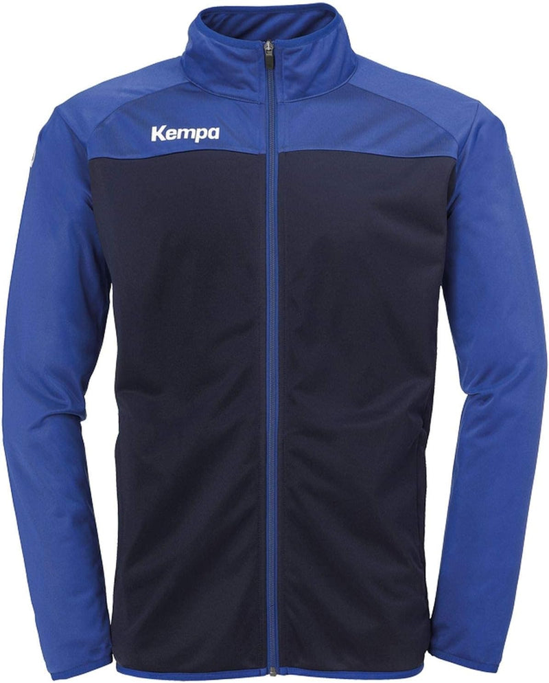 Kempa Herren Prime Poly Jacke, Anthra/kempablau, XXL