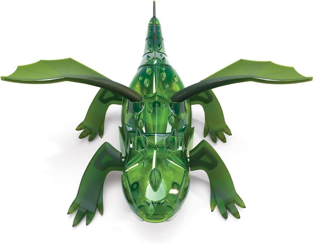 Hexbug 409-6847 Fernbedienung Drache – wiederaufladbares Spielzeug für Kinder – verstellbare Roboter