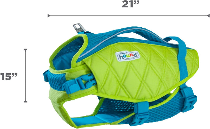 Outward Hound Standley Sport Green Performance Hundeschwimmweste, XL Grün XL, Grün XL