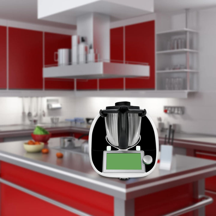 Finest Folia Deko Schutz Aufkleber kompatibel mit Küchenmaschine Thermomix TM6 Design Sticker Klebef