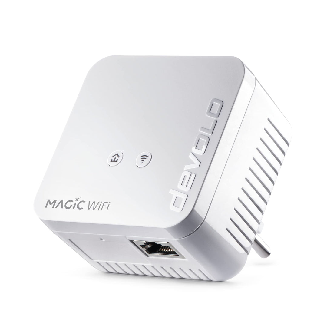 devolo Magic 1 WiFi mini: Ergänzungsadapter für zuverlässiges WLAN einfach via Stromleitung durch Wä