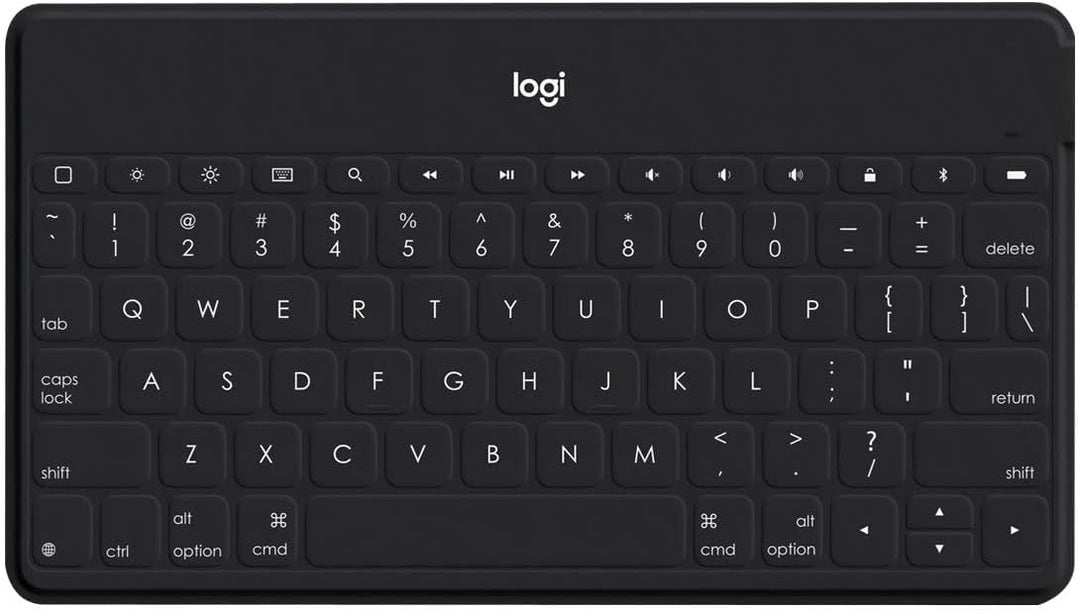 Logitech Keys-to-Go Kabellose Tablet-Tastatur, Bluetooth, iOS-Sondertasten, Ultraleicht & Geräuschlo