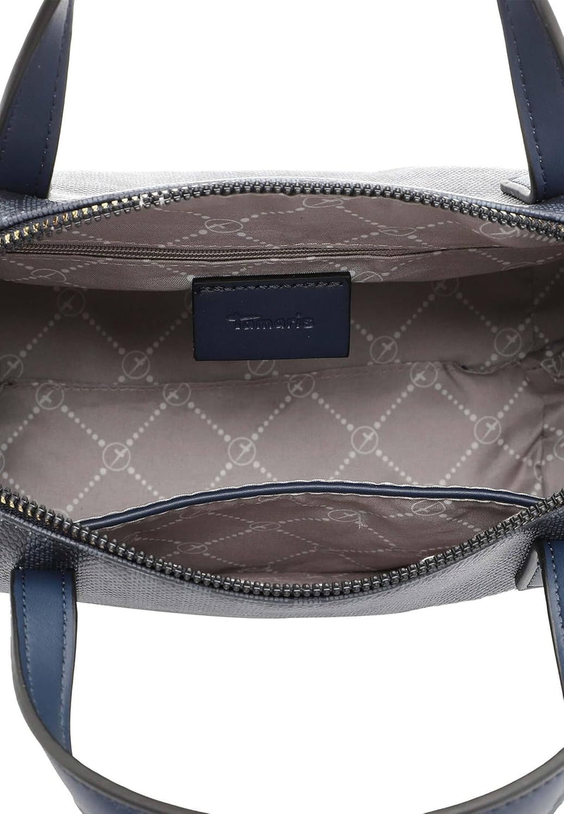 Tamaris Shopper Marlies 32700 Damen Handtaschen Print Einheitsgrösse Blue 500, Einheitsgrösse Blue 5