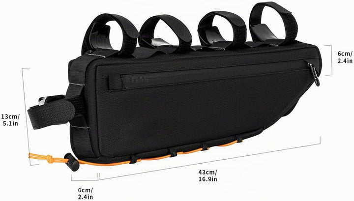 Fahrrad Rahmentasche Dreiecktasche 3L Fahrradtasche Rahmen Triangle Bag Rohrtasche Oberrohrtaschen T