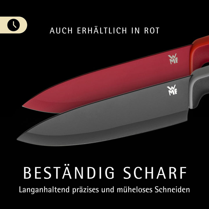 WMF Touch Messerset 2-teilig – scharfes Küchenmesser-Set aus Spezialklingenstahl, antihaftbeschichte