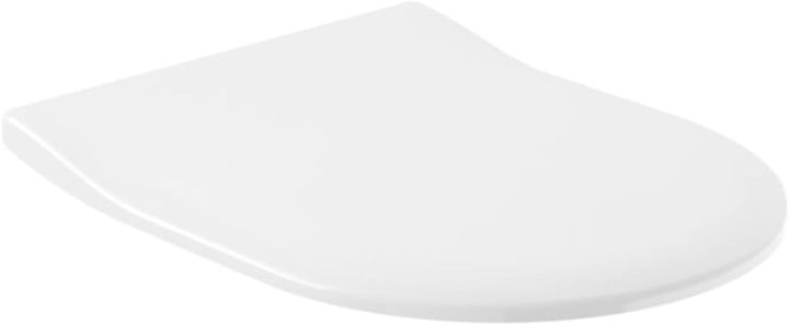 Villeroy & Boch WC-Sitz Subway 2.0 SlimSeat - Toilettendeckel Weiss glänzend mit Absenkautomatik - A