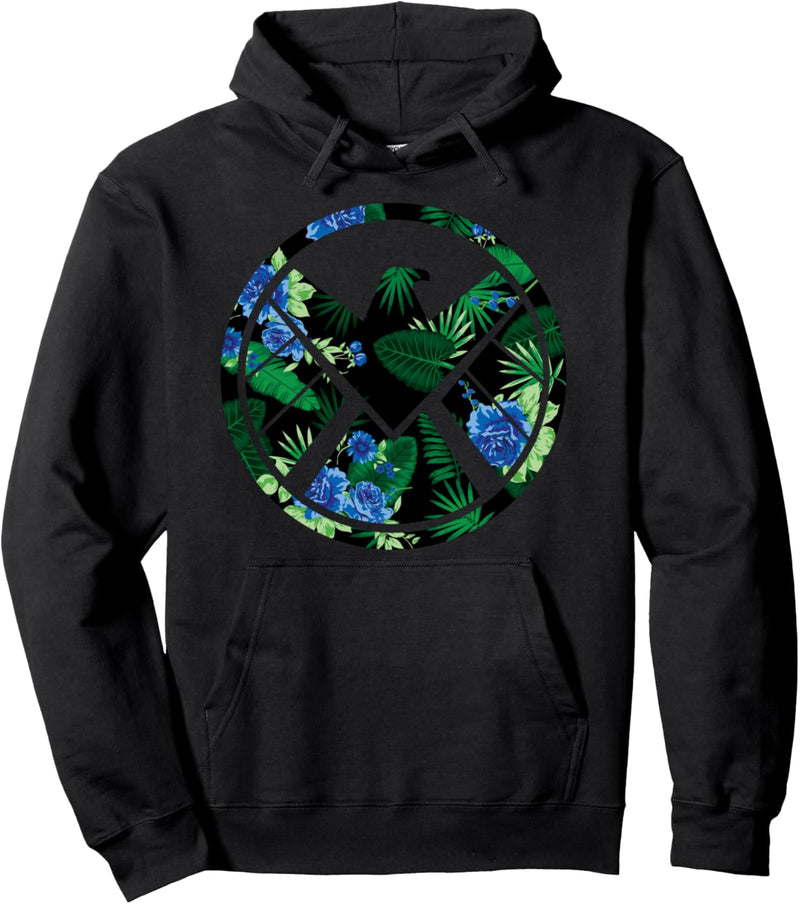 Marvel Agents Of Shield Floral Paradise Icon Pullover Hoodie