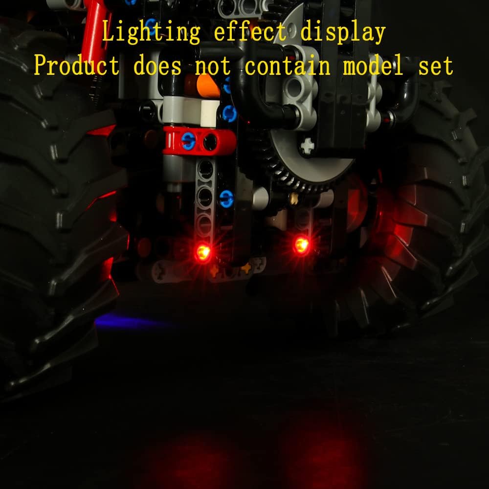 GEAMENT Licht-Set Kompatibel mit Lego 4x4 Allrad Xtreme-Geländewagen (4X4-treme Off-Roader) - Beleuc