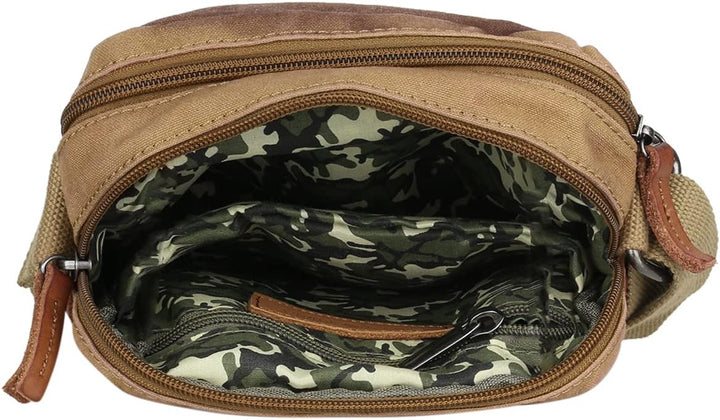Greenburry Vintage Aviator Umhängetasche 20 cm Camel Einheitsgrösse