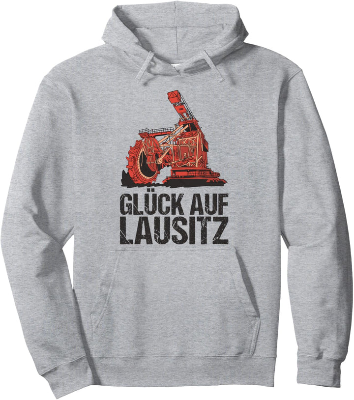 Braunkohle - Glück auf Lausitz - Lausitzer Kohlerevier Pullover Hoodie