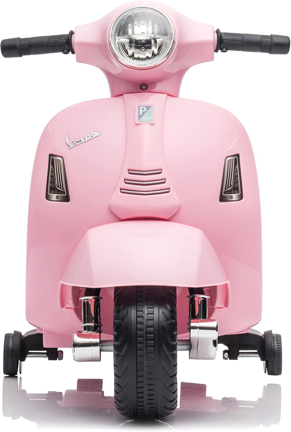 Vespa Elektroroller Elektrofahrzeug Kinderfahrzeug Scooter (Rosa), Rosa