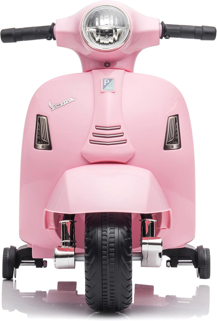 Vespa Elektroroller Elektrofahrzeug Kinderfahrzeug Scooter (Rosa), Rosa