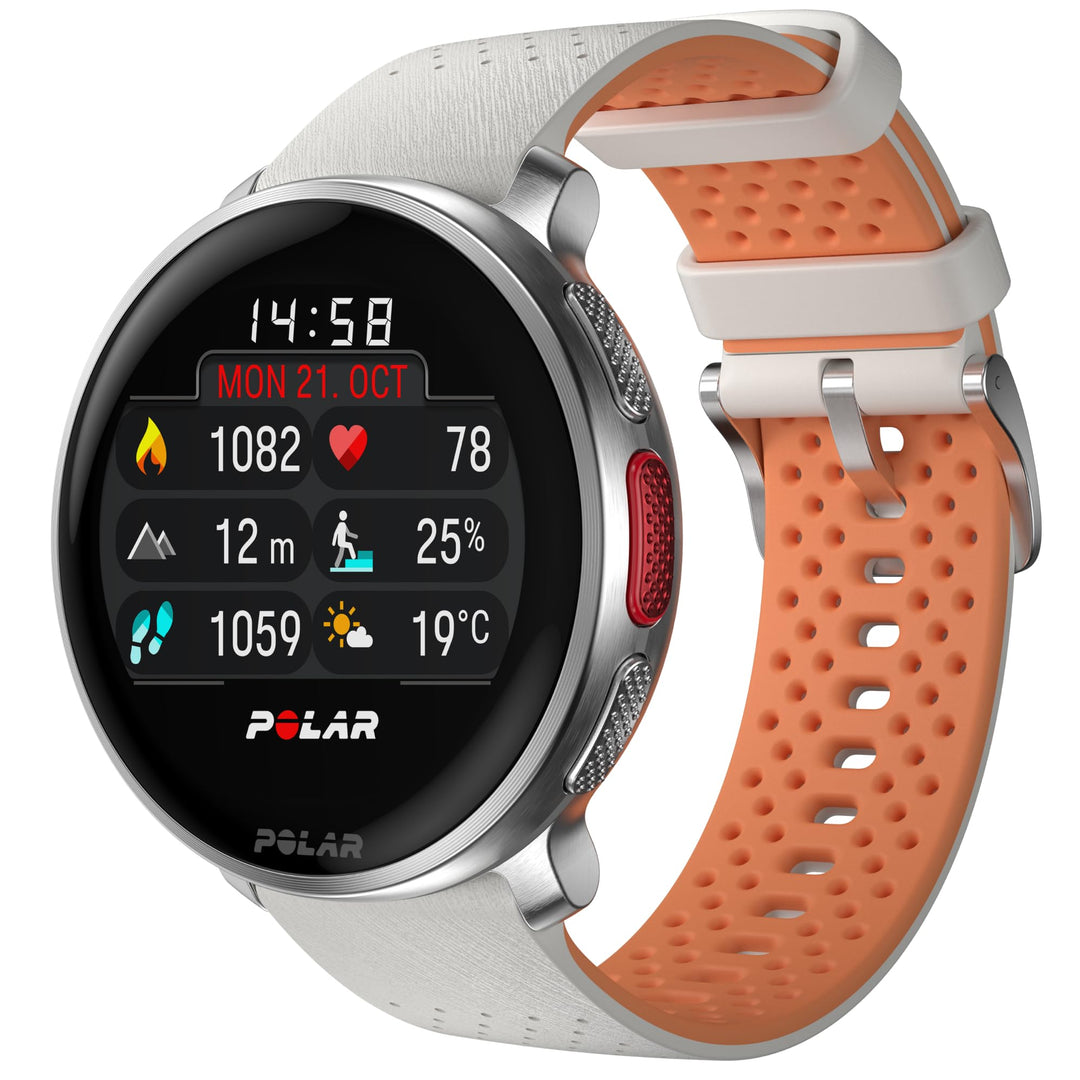 Polar Vantage V3, Sportuhr mit GPS, Fortschrittliches Herzfrequenz-Messgerät und Längere Akkulaufzei