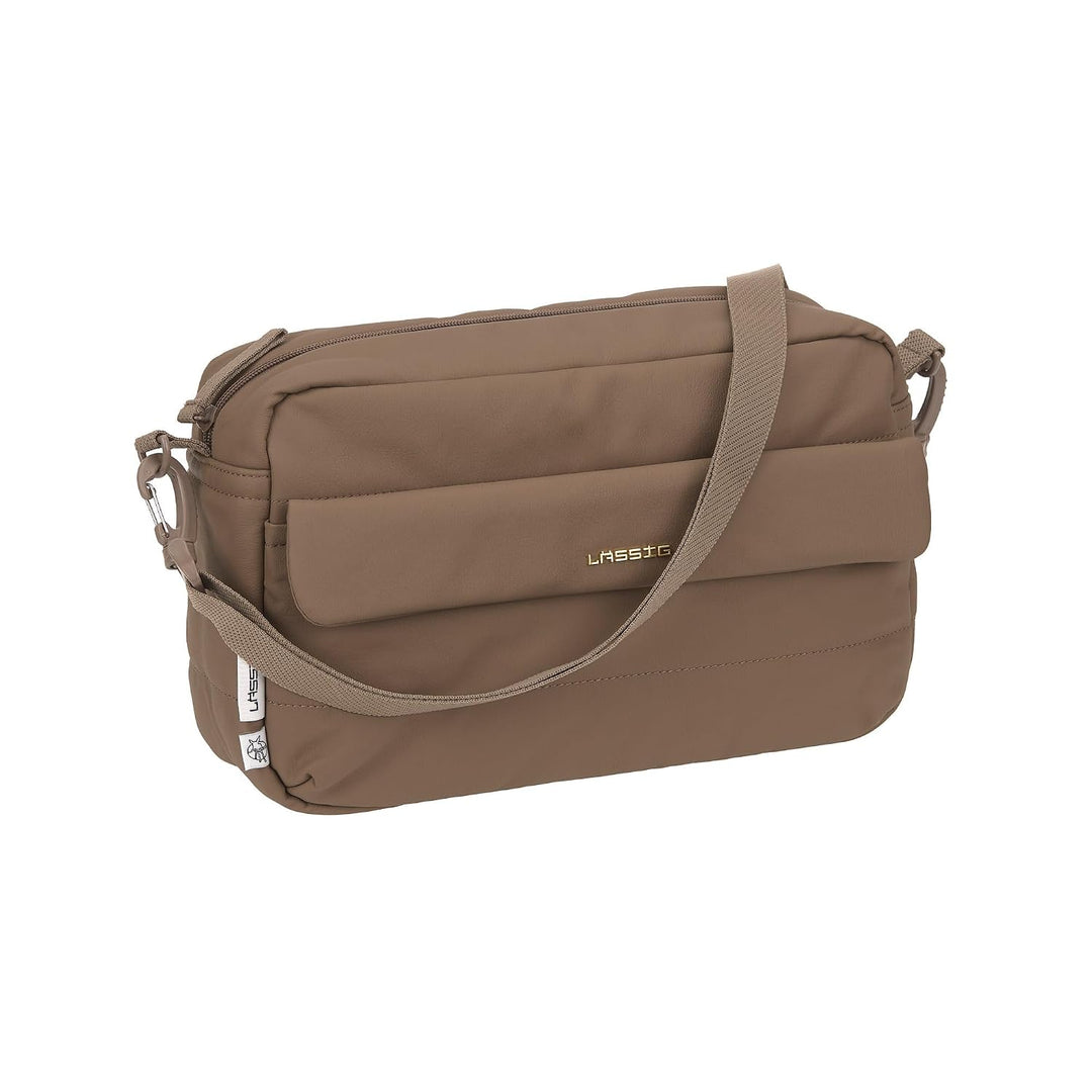 LÄSSIG Kinderwagentasche Buggy Organizer mit Befestigung Hazelnut, Hazelnut
