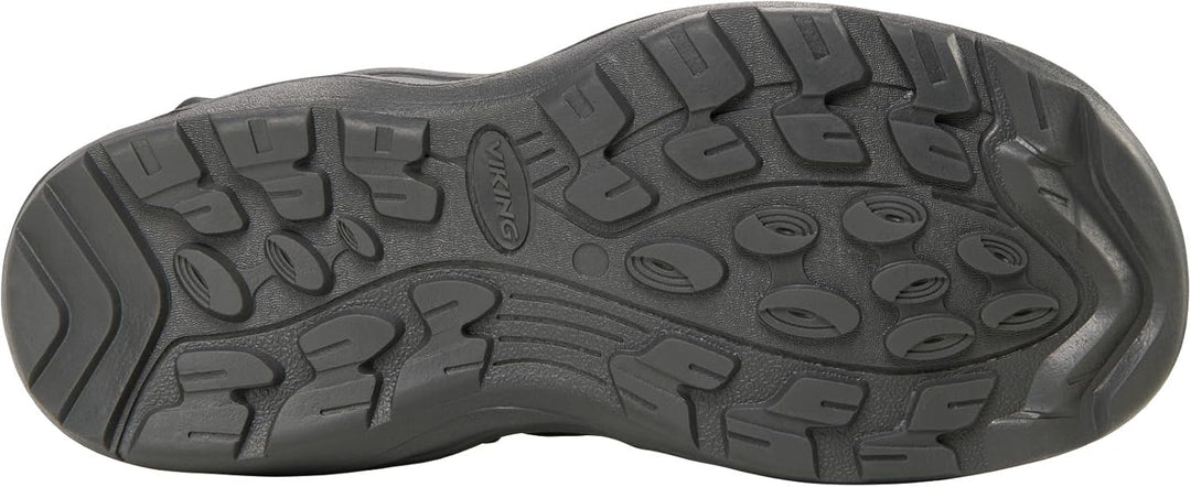 Viking Unisex Kinder Adventure Jr Sandal, 35 EU Weit Black Charcoal
