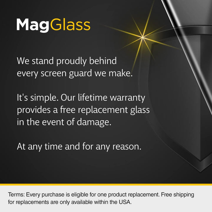 Magglass Panzerschutz für iPhone 13 Pro Max Full Screen Blaulichtfilter Schutzfolie Folie Displaysch