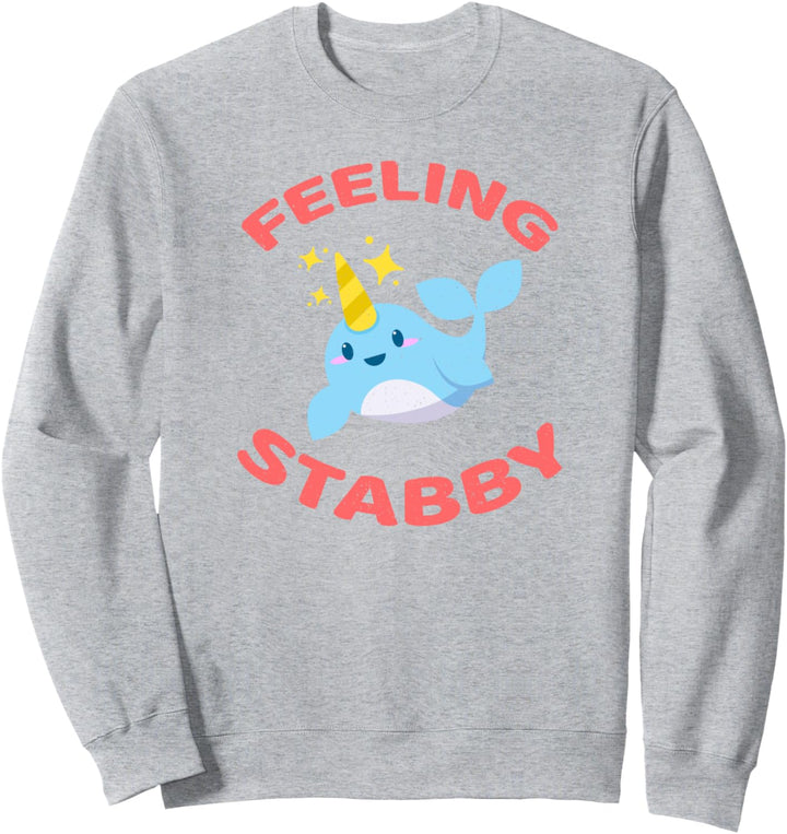 Lustiger Narwal fühlt sich vom Einhorn des Meeresgeschenks g Sweatshirt